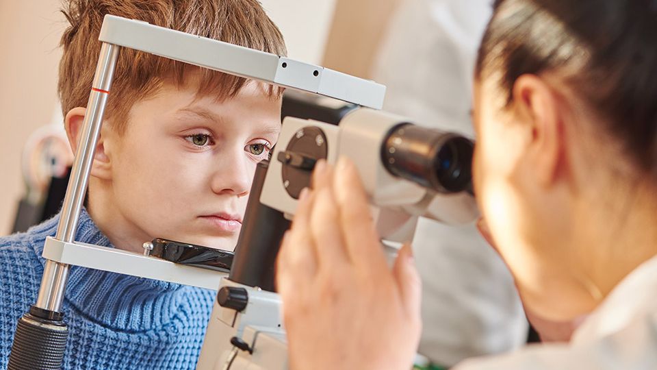 Children eye test